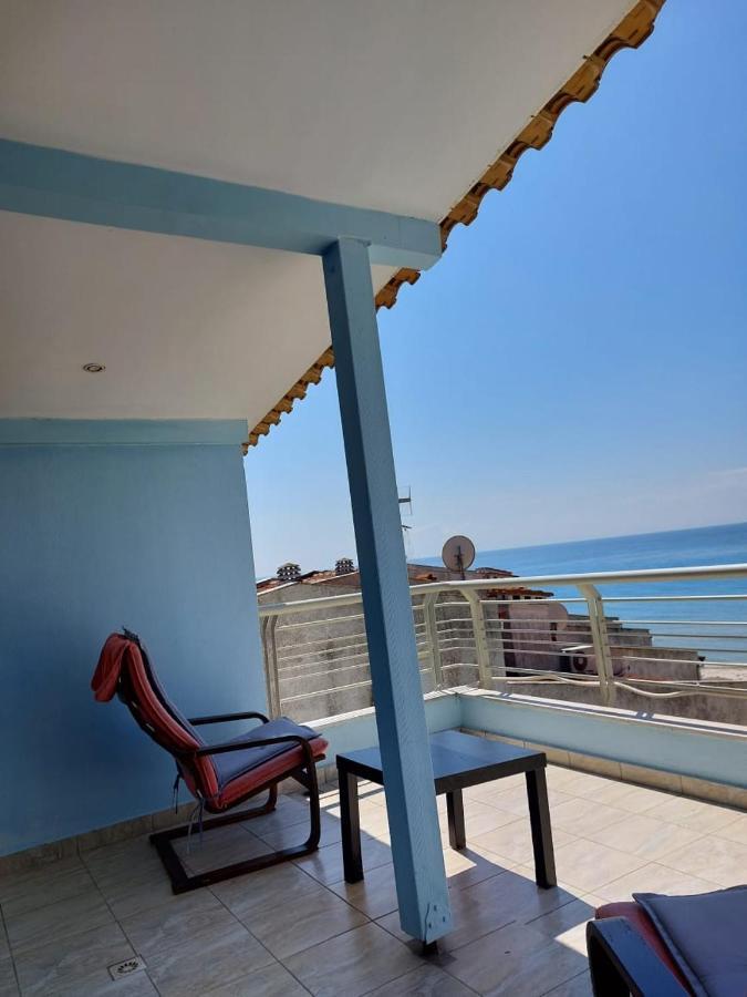 Apartment In Siviri Sea View Exterior foto